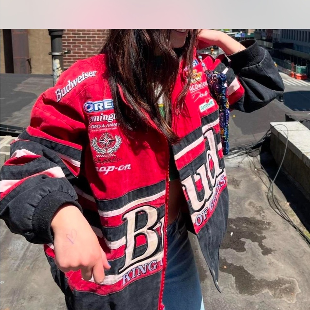 Budweiser chase authentics racer jacket